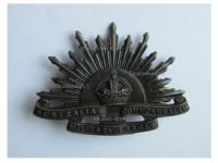 Australia WW1 General Service Cap Badge Australian Commonwealth Military Forces 1914 1918 with King's Crown