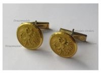 Austria Eagle Patriotic Cufflinks Set - First Austrian Republic (1918–1938) by Ulbricht's