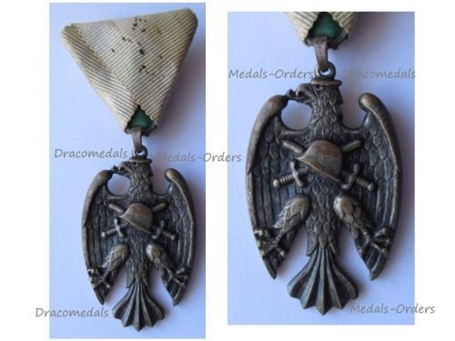 Austria Starhemberg Vogel Heimwehr Silver Medal of Honor for the Home Guard 1934 by Gnad