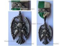 Austria Starhemberg Vogel Heimwehr Silver Medal of Honor for the Home Guard 1934 with July Clasp by Gnad