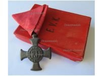 Austria Hungary WW1 Iron Cross for Merit 1916 in Iron Boxed by Winter & Adler