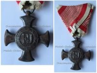 Austria Hungary WW1 Iron Cross for Merit 1916 in Iron