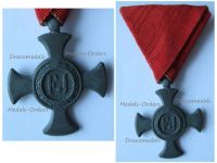 Austria Hungary WW1 Iron Cross for Merit 1916 in Zinc