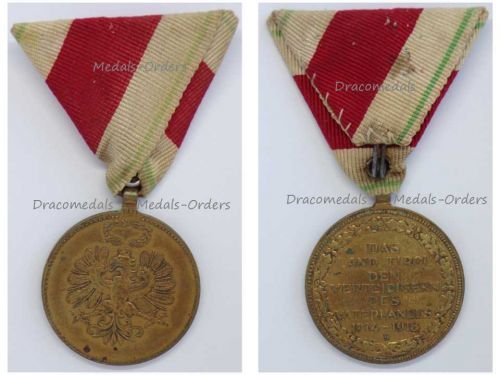 Austria WW1 Commemorative Medal for the Defense of Tirol (Tyrol) 1914 1918 