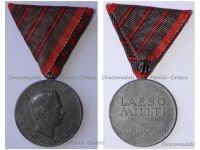 Austria Hungary WW1 Wound Medal Laeso Militi for 3 Wounds Marked W&A Signed by Placht