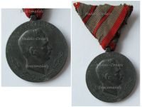 Austria Hungary WW1 Wound Medal Laeso Militi for 2 Wounds Marked W&A Signed by Placht