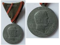 Austria Hungary WW1 Wound Medal Laeso Militi for Single Wound Marked GW 18 Signed by Placht