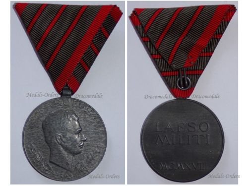 Austria Hungary WW1 Wound Medal Laeso Militi for 3 Wounds