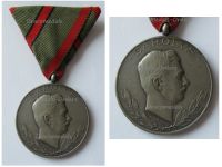 Austria Hungary WW1 Wound Medal Laeso Militi for Single Wound in Bronze Signed by Placht