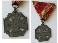 Austria Hungary WW1 Kaiser Karl's Cross of the Troops 1917 Maker W&A