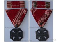 Austria Hungary WW1 Kaiser Karl's Cross of the Troops 1917 with Ribbon Bar