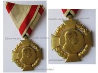 Austria Hungary Diamond Jubilee Cross for the 60th Anniversary Kaiser Franz Joseph's Reign 1848 1908 for the Armed Forces