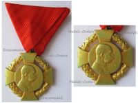 Austria Hungary Diamond Jubilee Cross for the 60th Anniversary Kaiser Franz Joseph's Reign 1848 1908 for State Officials