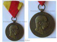 Austria Hungary Commemorative Medal for the Annexation of Bosnia-Herzegovina 1908 by Placht