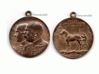 Austria Hungary Diamond Jubilee Race Day Patriotic Medal 60th Anniversary Reign Kaiser Franz Joseph 1848 1908 by Neuberger