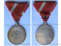 Austria Decoration of Honor for Services to the 1st Austrian Republic Silver Medal X Class 1922 1934 or Order of Merit Silver Medal 1934 1938