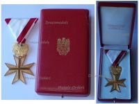Austria Decoration of Honor for Services to the 2nd Austrian Republic Gold Badge (Cross 1st Class) Boxed by Anton Reitterer