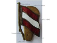 Austria Hungary WW1 Imperial Navy KuK Fleet Ensign Cap Badge Lapel Pin 1914 1915