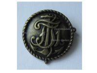 Austria Hungary WW1 Cap Badge FJ1 KuK Kriegsmarine Navy for Other Ranks 1907 1916 Kaiser Franz Joseph