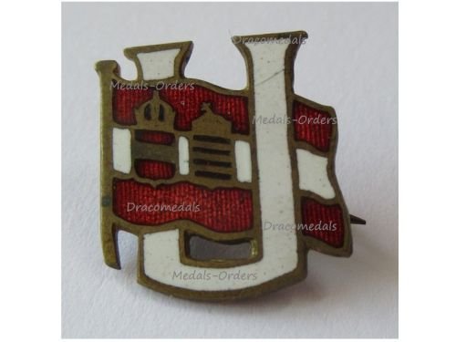 Austria Hungary WW1 Badge Submarine Badge Uboat Veteran League of the KuK Fleet Kaiser Karl 1916 1918