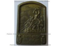 Austria Hungary WW1 Cap Badge KuK 5th Army Isonzo 1915 by Herrmann
