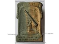 Austria Hungary WW1 KuK Air Defense Artillery Cap Badge 1914 1917 by Arkanzas 