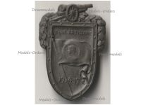 Austria Hungary WW1 KuK Artillery St Barbara Cap Badge 1914 1917 1918 by Arkanzas