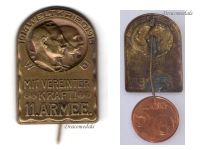 Austria Hungary WW1 Cap Badge Stickpin KuK 11. Armee 11th Army Mit Vereinten Kraft (With Joint Forces) 1914 1915 by Gurschner