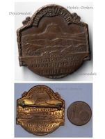 Austria Hungary WW1 Cap Badge Mount Lovcen Stiftung Montenegro KuK General Military Government 1916 by Gurschner