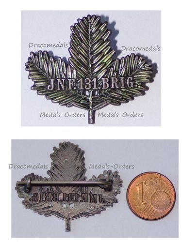 Austria Hungary WW1 Cap Badge JNF. 131. BRIG. KuK 131st Infantry Brigade 