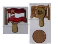 Austria Hungary WW1 Imperial Navy KuK Fleet Ensign Cap Badge by the War Effort Bureau