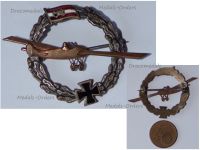 Austria Hungary WWI Cap Badge KuKLFT Imperial Royal Aviation Troops