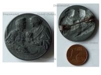 Austria Hungary WW1 Cap Badge Red Cross for the Relief of the Croatian Wounded Military by Varbeg