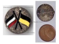 Austria Hungary WW1 Cap Badge Central Powers Flags