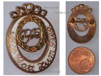 Austria Hungary WW1 Cap Badge Mit Gott zum Sieg 1915