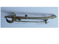 Austria Hungary WW1 Cap Badge Cavalry Sword for Officers