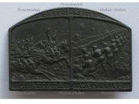 Austria Hungary WW1 Cap Badge Unsere Reiter Weltkreig Custozza Battle KuK Cavalry Corps by Schneider