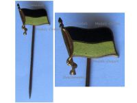 Austria Hungary WW1 Cap Badge Imperial Flag Stickpin