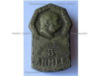 Austria Hungary WW1 Cap Badge KuK 5th Army 1914 1915 Kaiser Franz Joseph Viribus Unitis