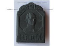 Austria Hungary WW1 Cap Badge Kaiser Karl 1914 1917 by Schneider