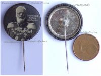 Austria Hungary Germany WW1 Cap Badge King Ludwig III of Bavaria