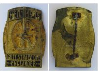 Austria Hungary WW1 Cap Badge Gott Strafe die Englander, Heil 1915