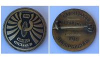 Austria Hungary WW1 Official Badge of the KuK Railroad Personnel Viribus Unitis 1914