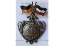 Austria Hungary WW1 Cap Badge United Kaisers 1914 Central Powers Flags
