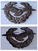 Austria Visor Cap Badge NCO Austrian Air Force 2nd Republic