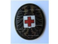 Austria Austrian Red Cross Badge for Doctors and Medics Numbered 120 2nd Republic