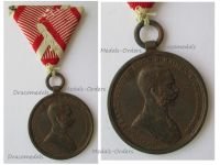 Austria Hungary WW1 Bronze Tapferkeit Bravery Medal 3rd Class Kaiser Franz Joseph 1914 1916 by Tautenheyn