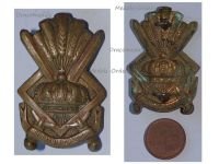 Belgium Royal Cadet School Cap Badge Belgian Army Interwar Era 1930s