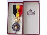  Belgium Habilete Moralite Labor Merit Medal 1st Class Bilingual 1958 Boxed by DeGreef