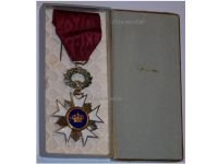 Belgium WW1 Order of the Crown Knight's Star Boxed by Degreef 